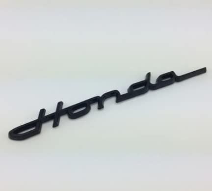 【在庫処分】Honda クラシック エンブレム ブラック 筆記体 215mm×23mm ホンダ モンキー ゴリラ エイプ シャリー ダックス ディオ ズーマー リトルカブ