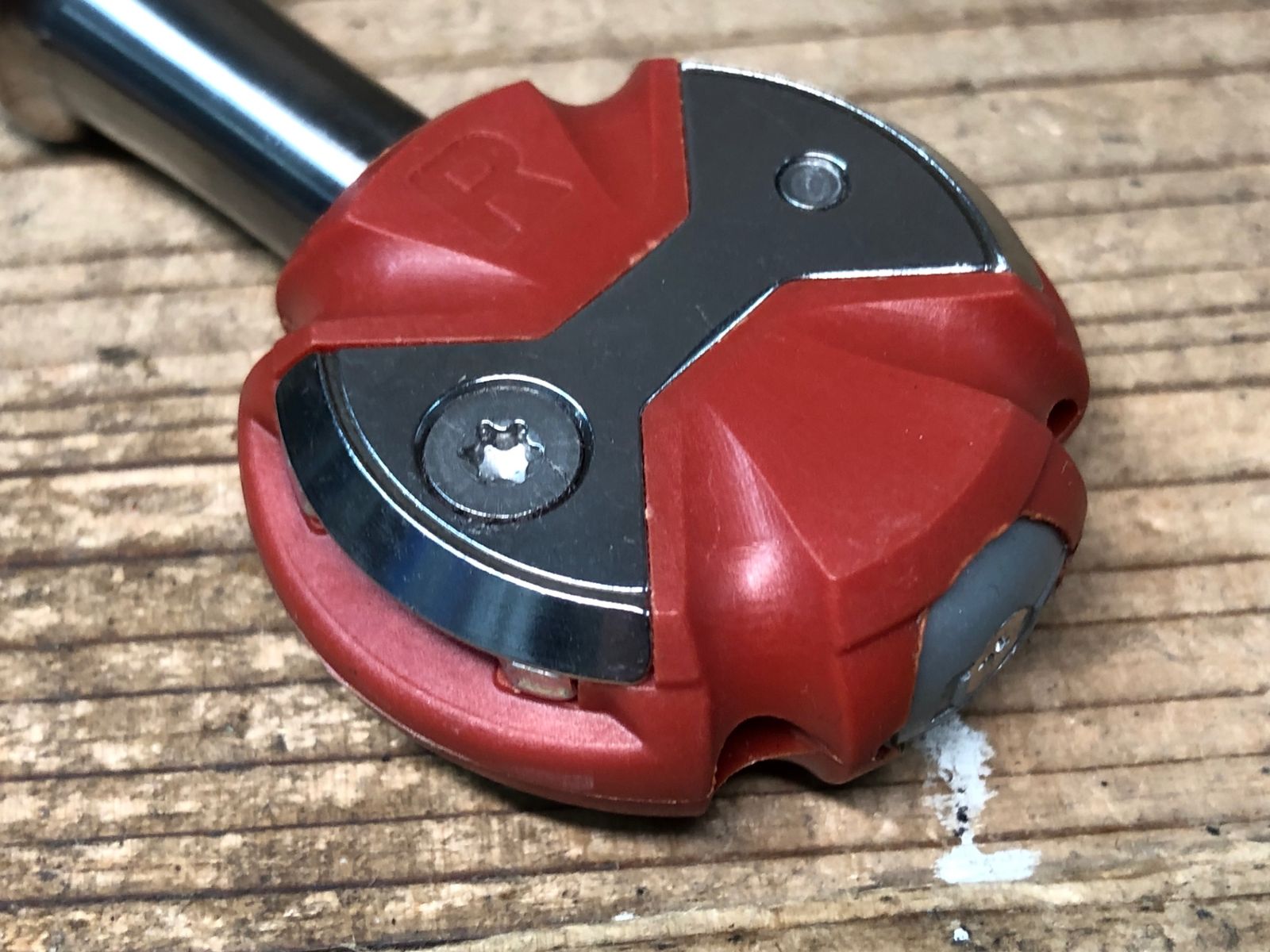 お楽しみに。 JA588 スピードプレイ SPEEDPLAY ZERO ビンディングペダル 赤 ステンレスシャフト 【超特価】