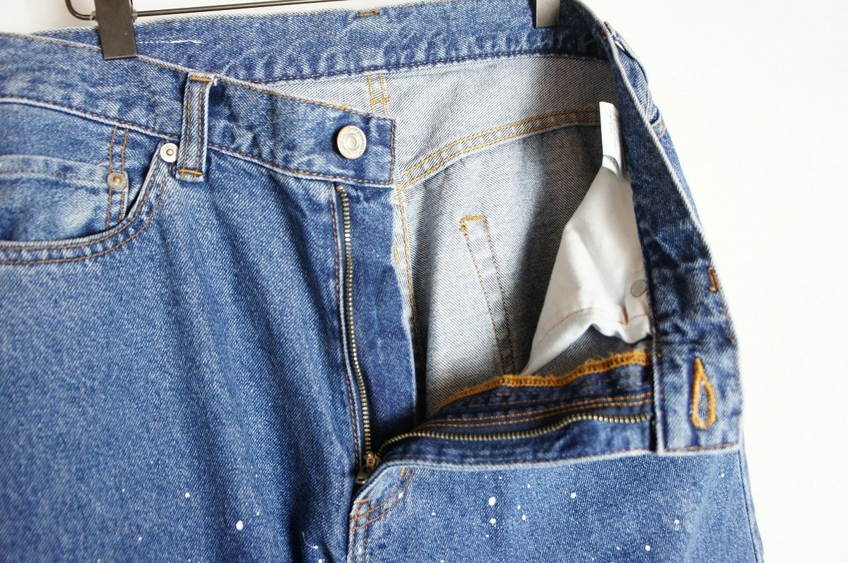 ジョンブル　DENIM DELIGHT デニムワイドジーンズ ペイント DENIM DELIGHT DAYS】デニムペインターパンツ | ジョンブル公式
