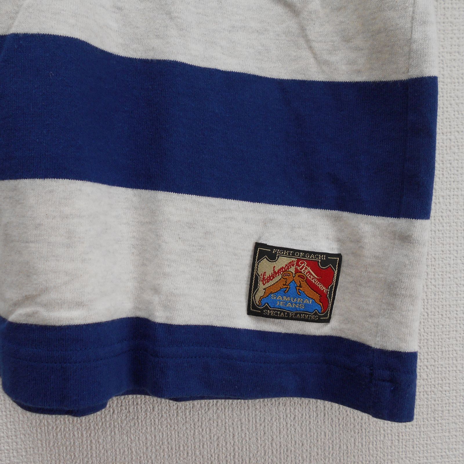 CUSHMAN クッシュマン 杢天竺ボーダー Tシャツ 半袖 ガチンコ BORDER