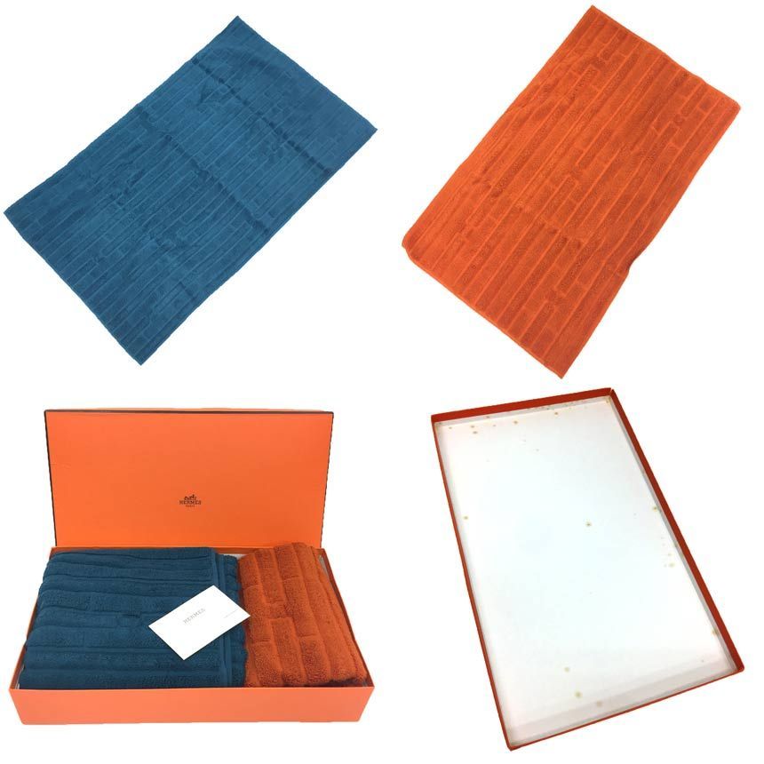 HERMES エルメス フェイスタオル・バスタオルセット LABYRINTHE