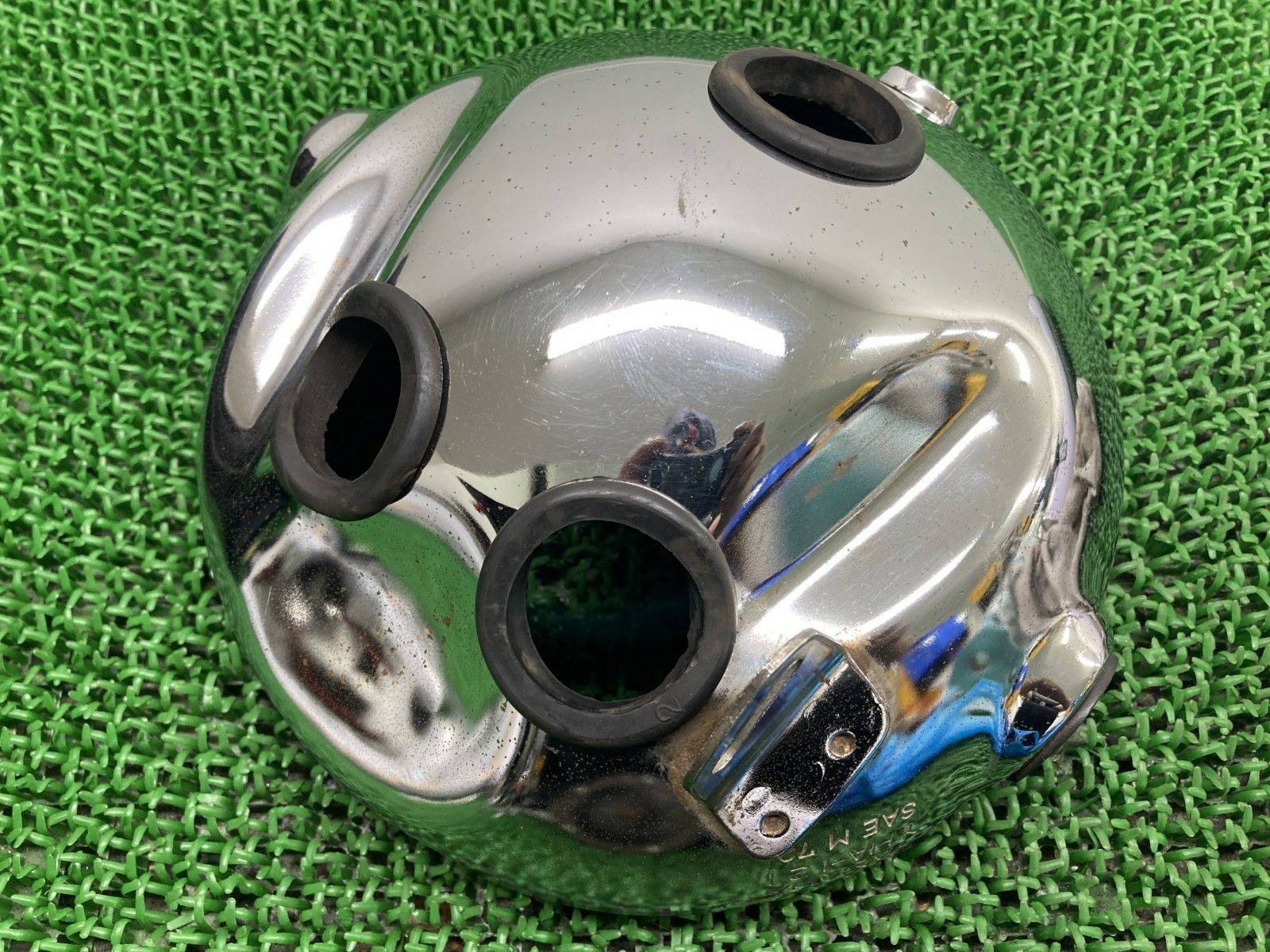 SR400 SR500 ヘッドライトケース YHA-121 ヤマハ 純正 バイク 部品 2H6 2J2 初期型 速度警告灯 割れ欠け無し 品薄 qN