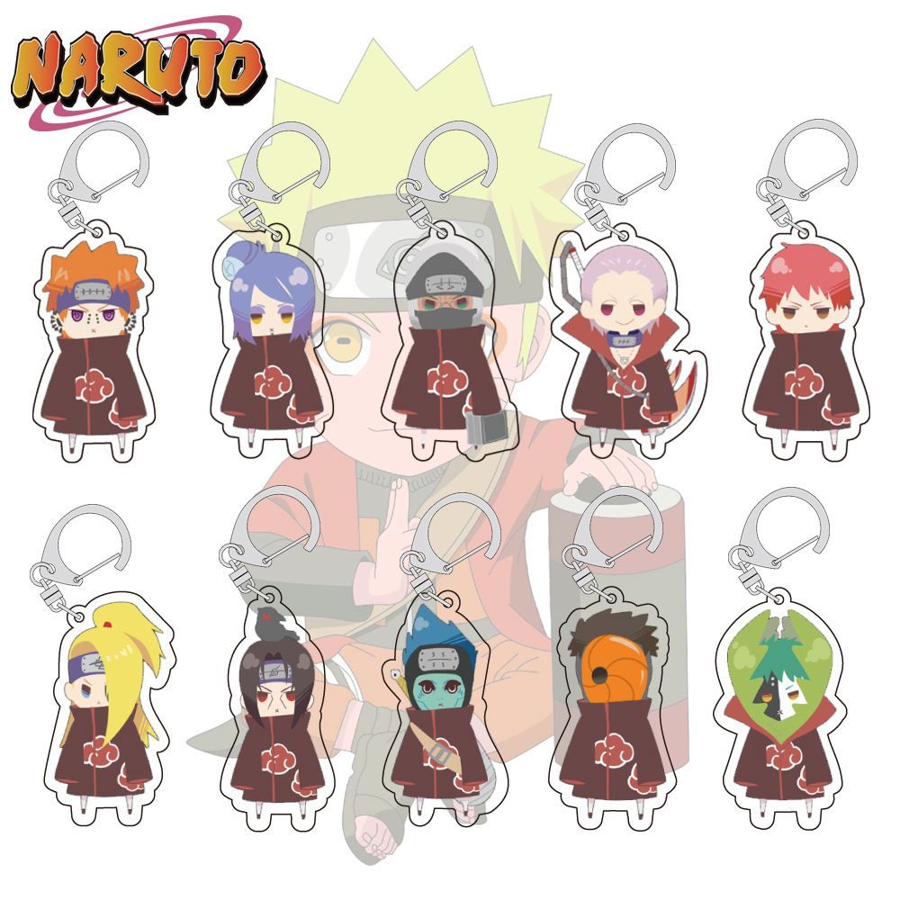 NARUTO -ナルト- 疾風伝 アクリルキーホルダー -忍の軌跡