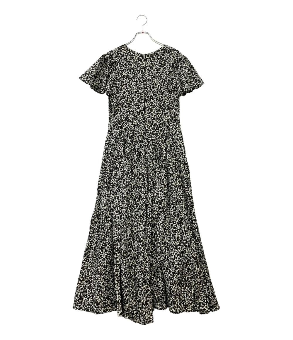 マリハ 半袖ワンピース 花柄 レディース SIZE 38 S MARIHA