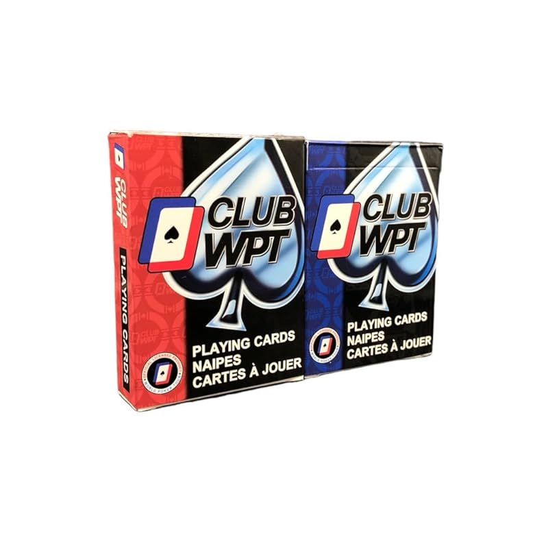トランプ　wpt専用　赤青50個ずつ トランプ wpt専用 赤青50個ずつ Amazon.co.jp: CLUB WPT