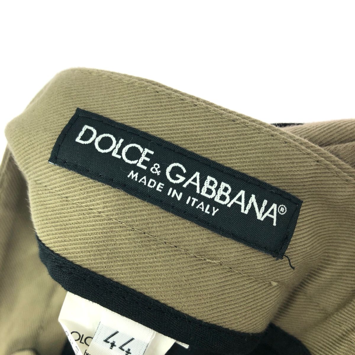 DOLCE&GABBANA ドルチェ&ガッバーナ サイドラインパンツ サイズ:44
