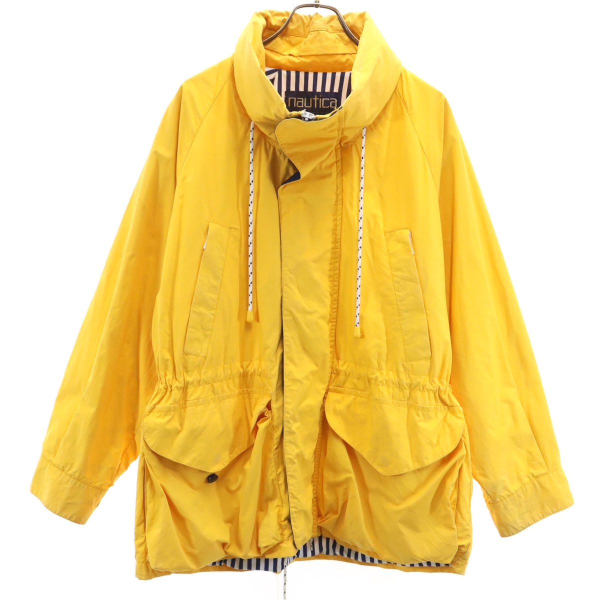 NAUTICA ノーティカ 90s オールド マウンテンパーカー S イエロー 