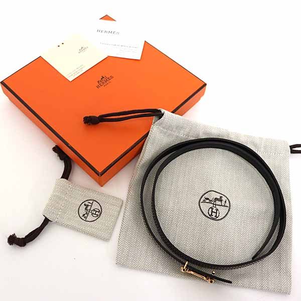 エルメス HERMES リバーシブルベルト 13mm Ancre サイズ:75 Z