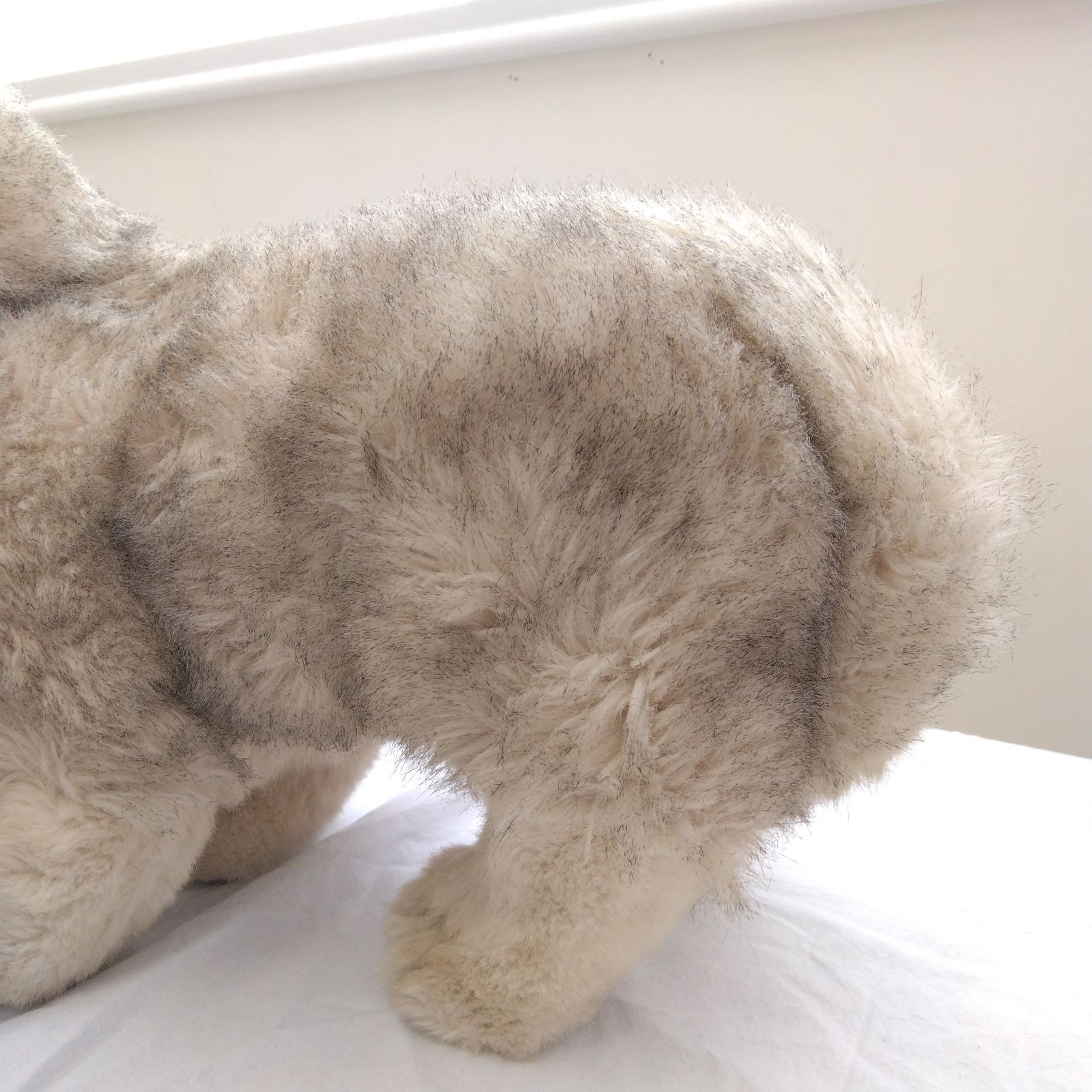 USED] シベリアンハスキー ぬいぐるみ NEW JOCK LINE