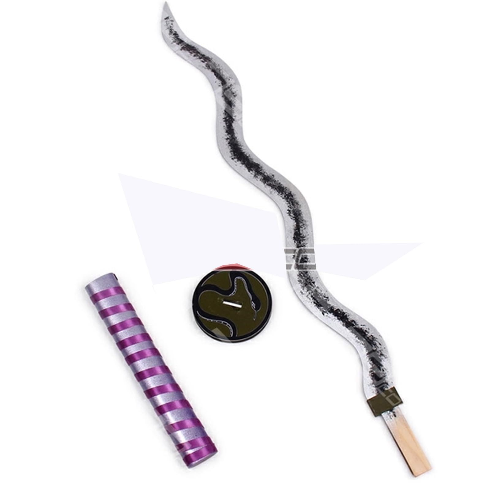 鬼滅の刃 伊黒 小芭内 コスプレ道具 武器 日輪刀 模造刀 へび柱 いぐろ おばない cosplay道具 変身 変装 仮装 パーティー ハロウ IMPECCABLEHEALTHCARESERVICES_COM