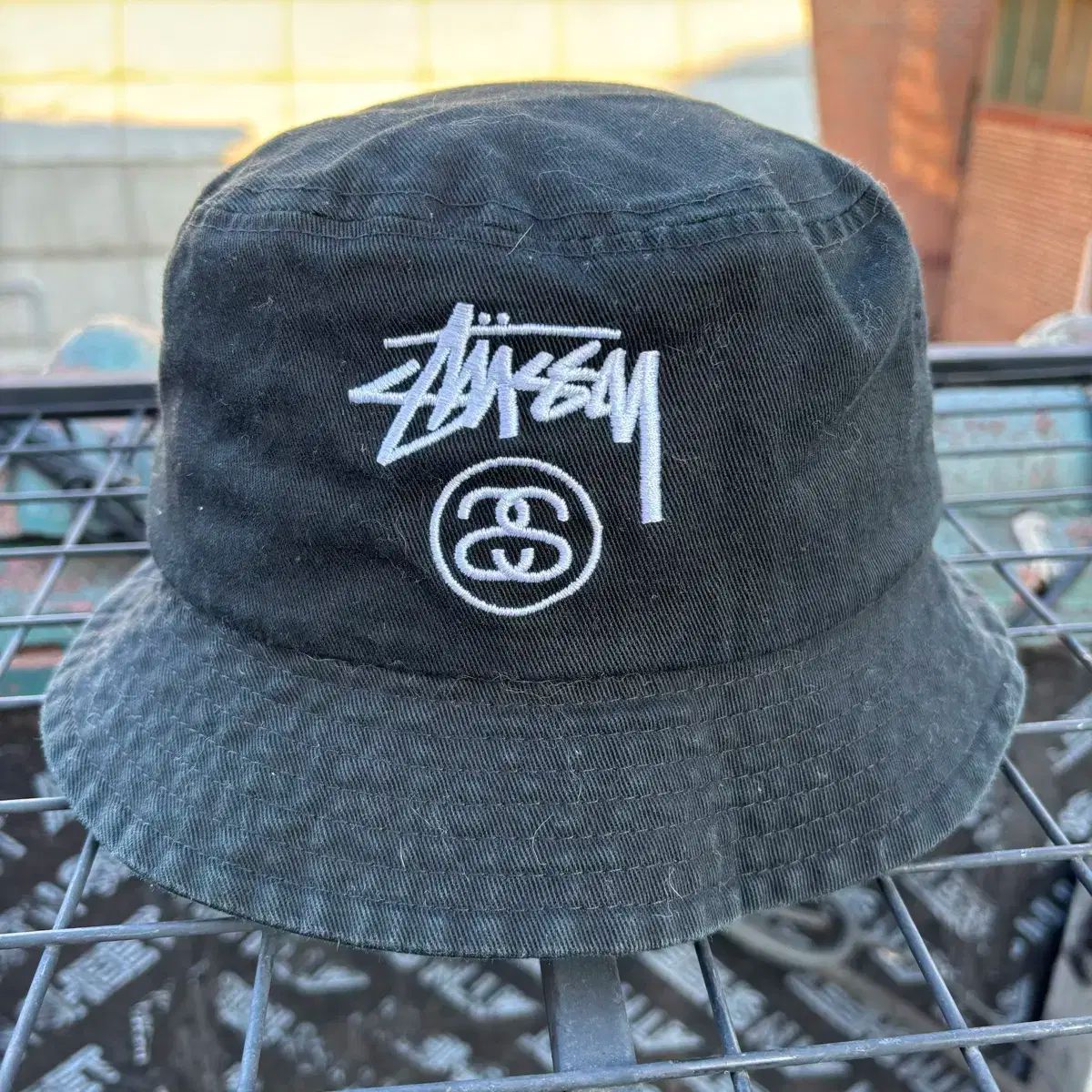 Stussy STUSSY(ステューシー) ブラック バケットハット