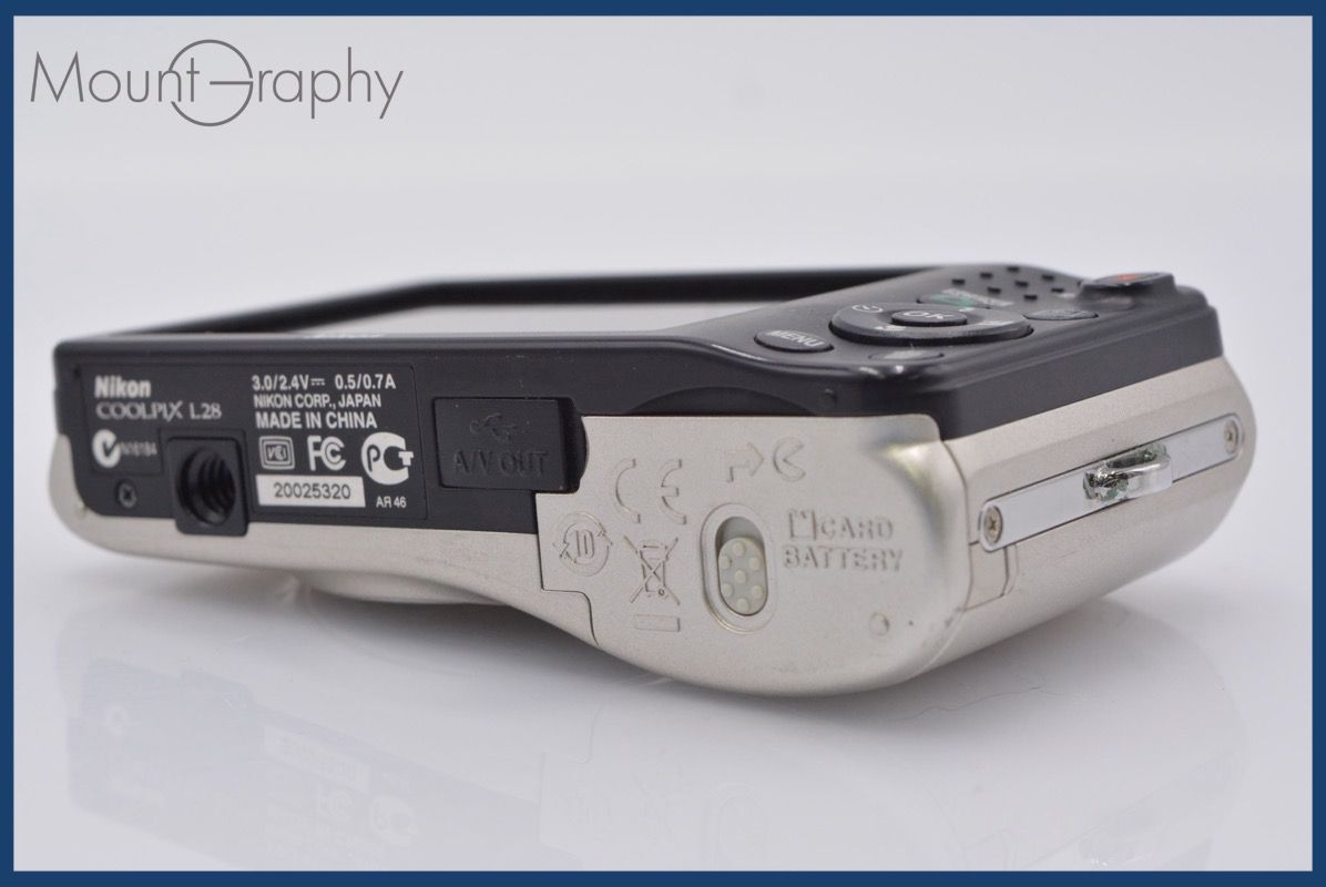 【完動品】Nikon COOLPIX L28 コンパクトデジタルカメラ 単3電池 Amazon | Nikon デジタルカメラ COOLPIX L28 有効画素数2005万