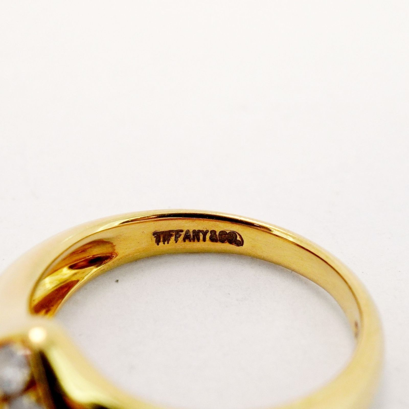 TIFFANY　ティファニー　リング　コンビ　9号　925 ゴールド　シルバー TIFFANY ティファニー リング コンビ 9号 925 ゴールド シルバー