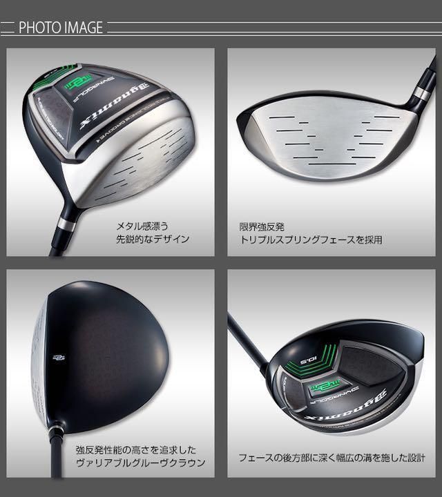 新品ヘッド】ほぼ高反発の適合最強反発力の飛び! ダイナミクス