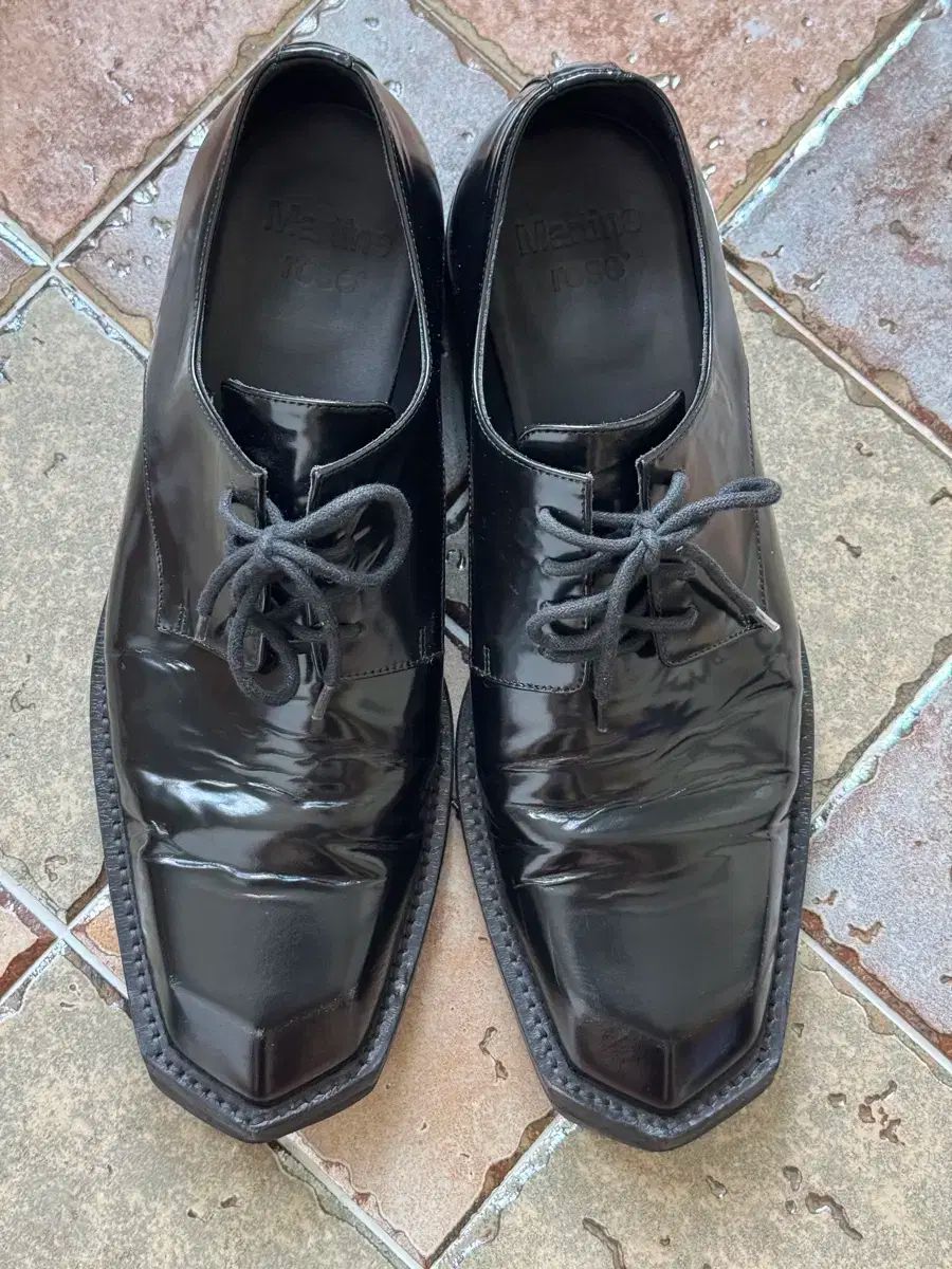 MARTINE ROSEマーティンローズ ダービーシューズ MARTINE ROSE(マーティン・ローズ) チゼルト ダービー MARTINE ROSE