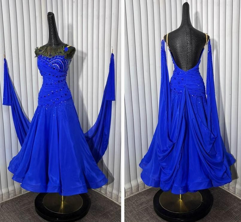 25年新作 新品未使用 オーダーメイド 社交ダンス衣装 ラテンワンピース