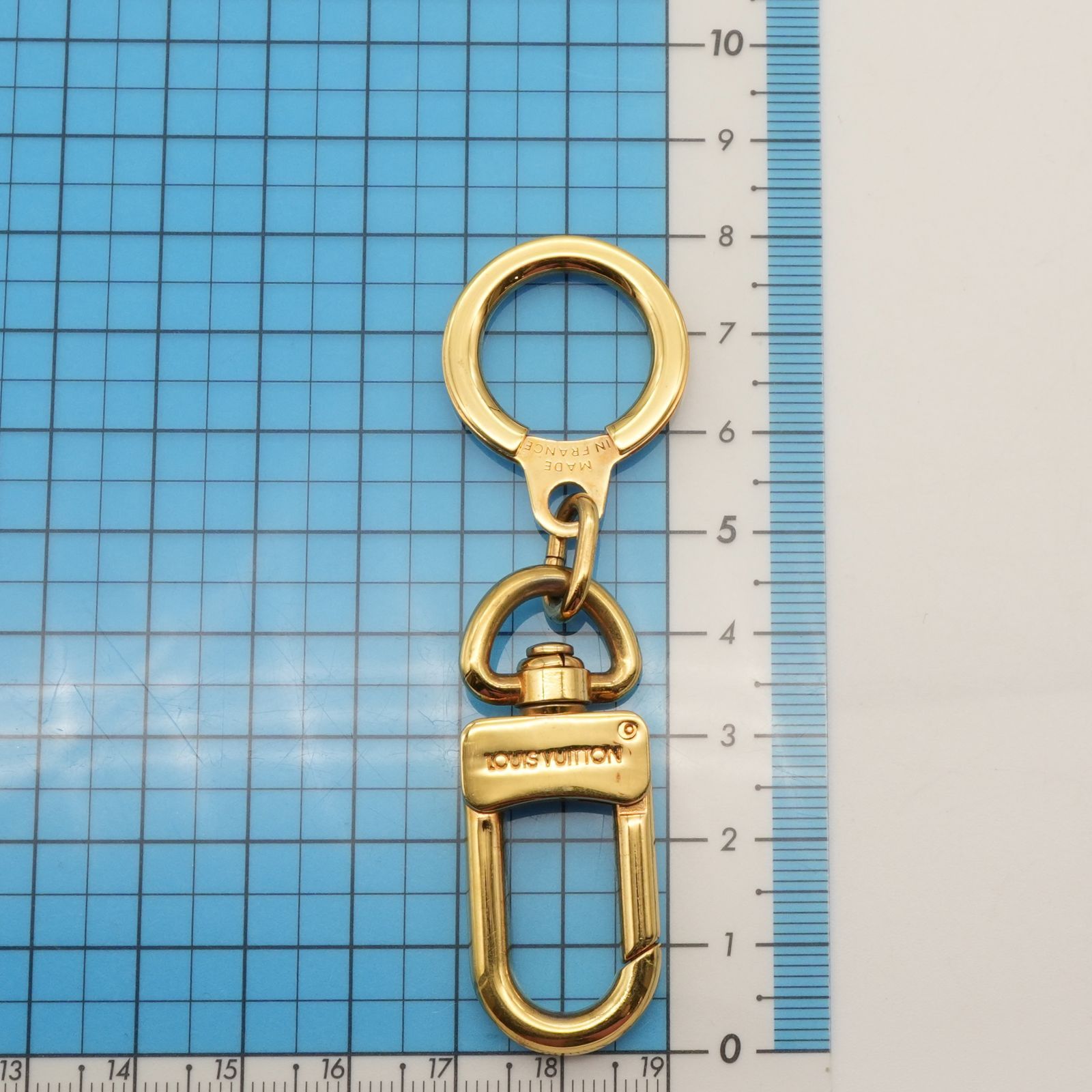LOUIS VUITTON アノクレ キーリング ゴールド N2411073 LOUIS VUITTON アノクレ キーリング ゴールド N2411073 ルイ