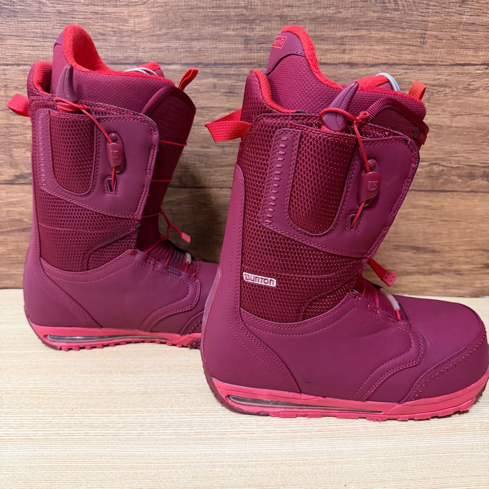 スノーボードブーツ26.5cm ワインレッド
