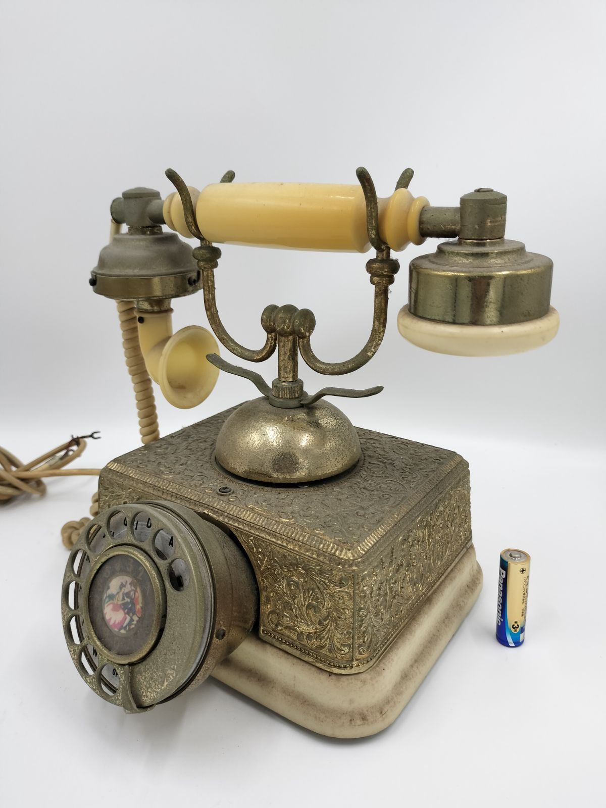 【昭和レトロ】希少　ユピテルCL-D50　アンティーク電話機 昭和レトロ】ユピテルCL-D50 アンティーク電話機 希少 ヴィンテージ