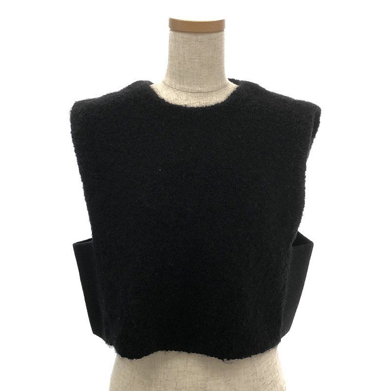 未使用　HYKE ボアベスト ブラック HYKE - 新品未使用♡HYKEボアベスト♡ブラックの通販 by npsp8151