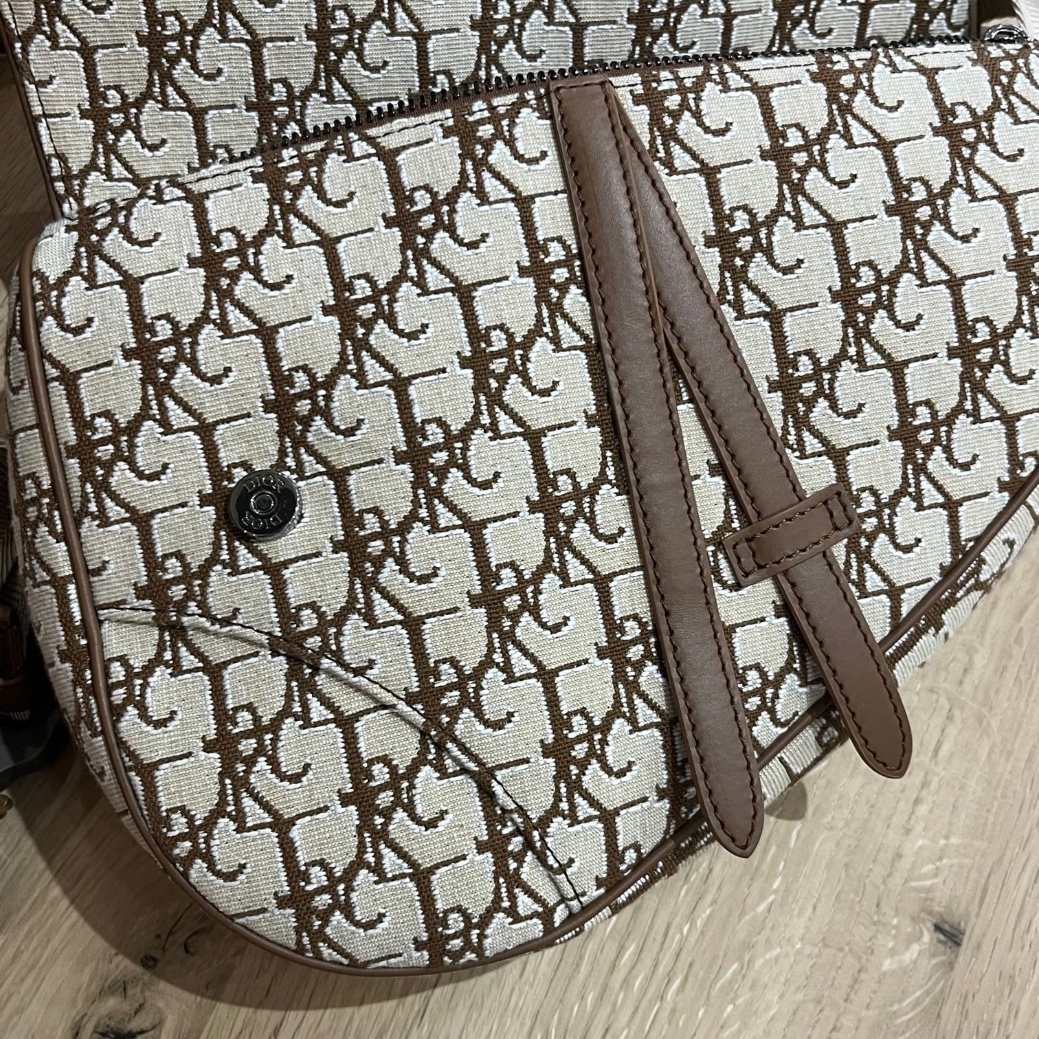 DIOR カクタスジャック オブリーク トラヴィススコット サドルバッグ 未使用 Dior×Cactus Jack サドルバッグ オブリーク ショルダー