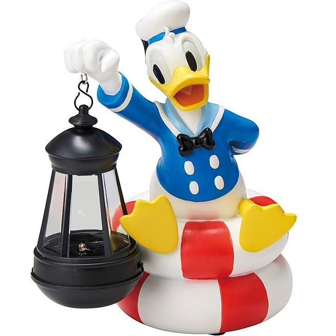 ドナルドのソーラーライトが登場 セトクラフト ソーラーライト ドナルド SDD-2102 ディズニー disney ディズニーランド ドナルドダック ガーデンライト ガーデニング 太陽光