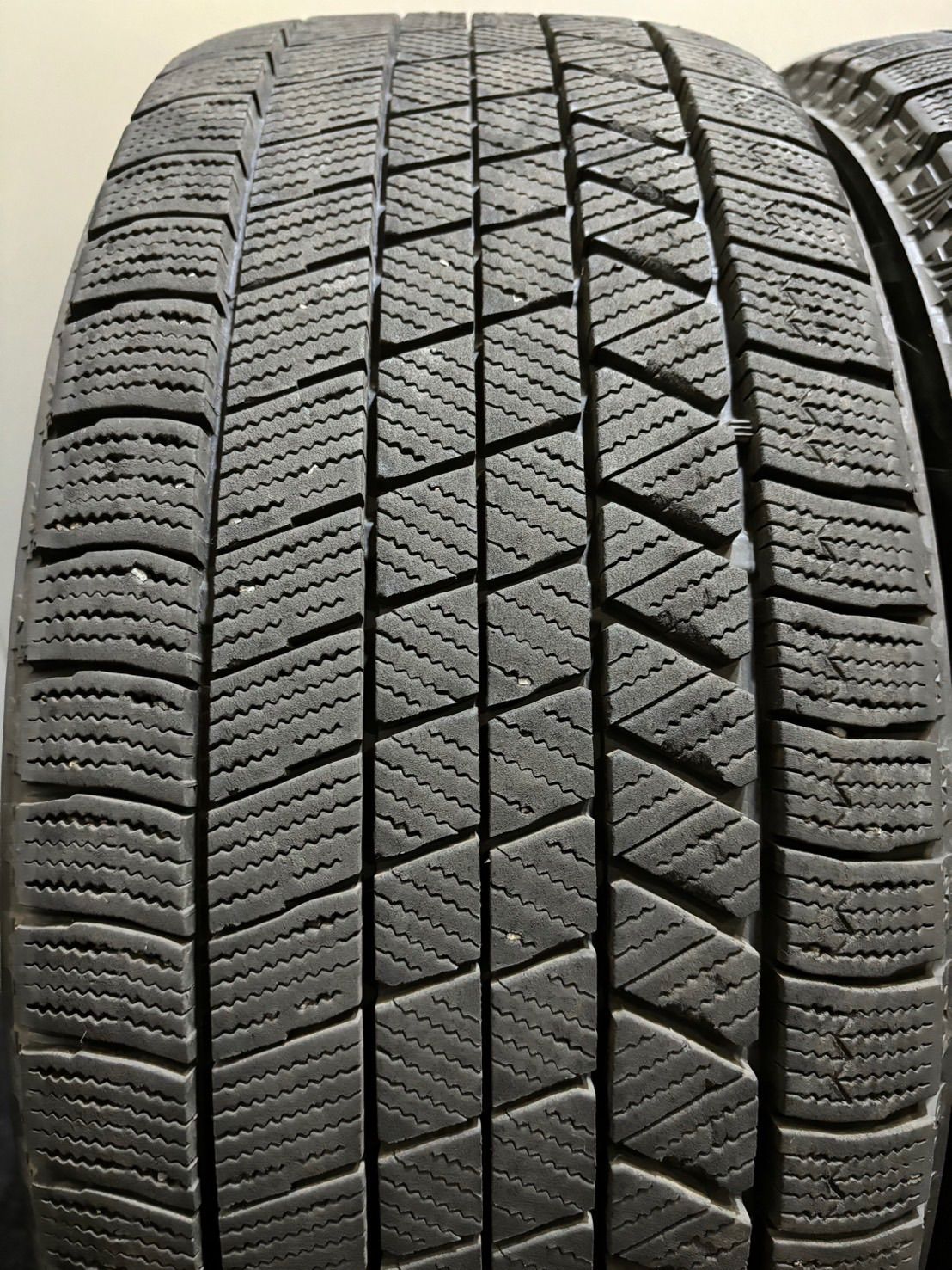 ★225/50R17 BRIDGESTONE/VRX3 21年製 アウディ F5 A5 純正 17インチ 7.5J +29 112 5H スタッドレス 4本 A4 (南6-G926)