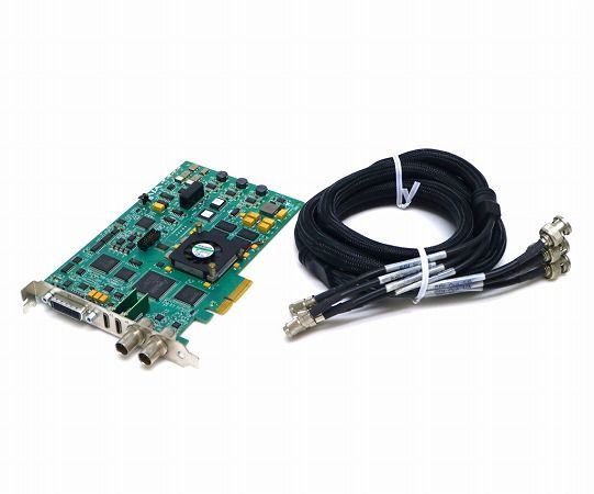 AJA Video Systems KONA LHi HDMI v1.3a入出力対応 3G/HD/SD/アナログ入出力対応 キャプチャカード 中古