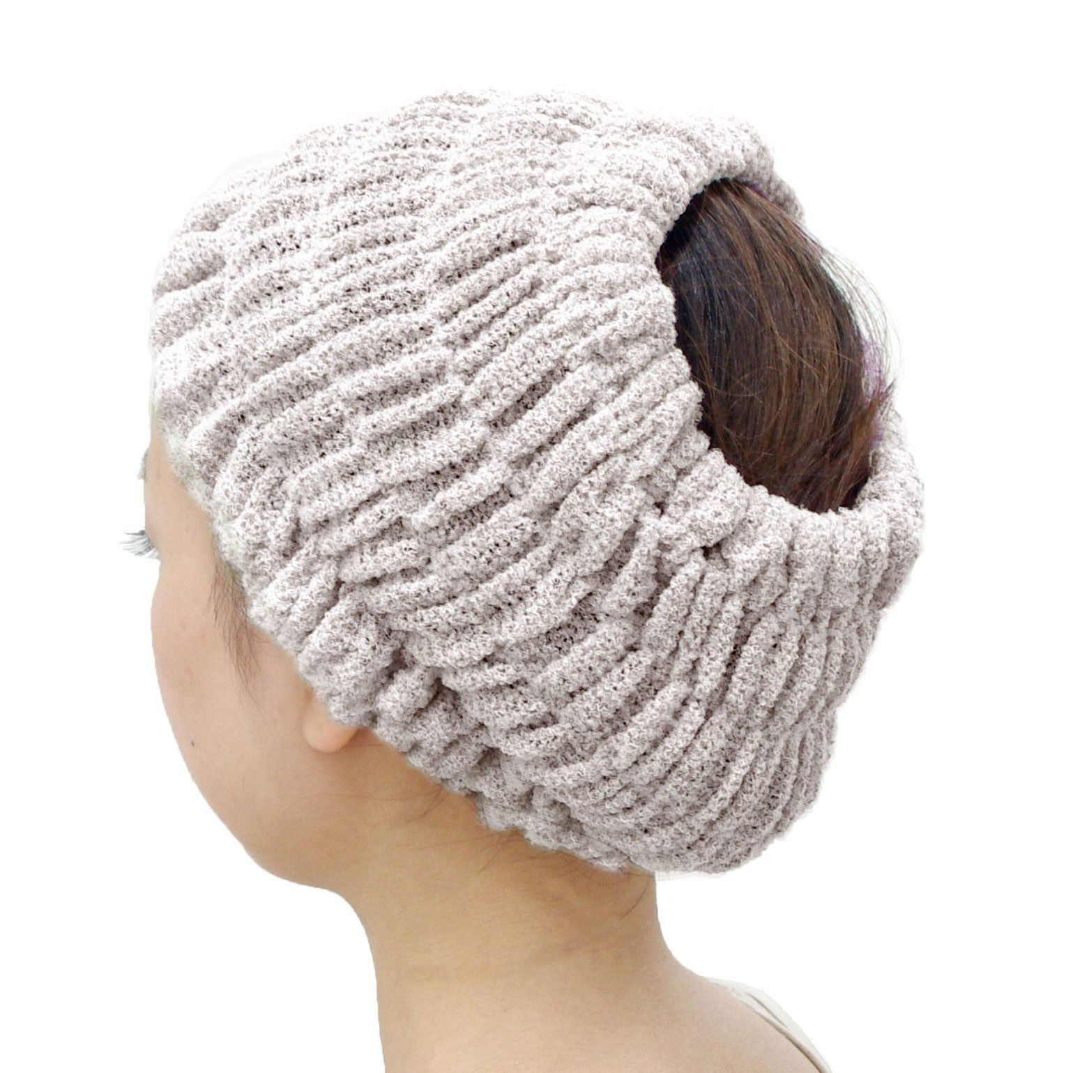 数量 base PLYS フリーサイズ epi ターバン ブラウン 乾きやすいバスヘアターバン ヘアバンド エピ プリスベイス 髪留め オカ OKA