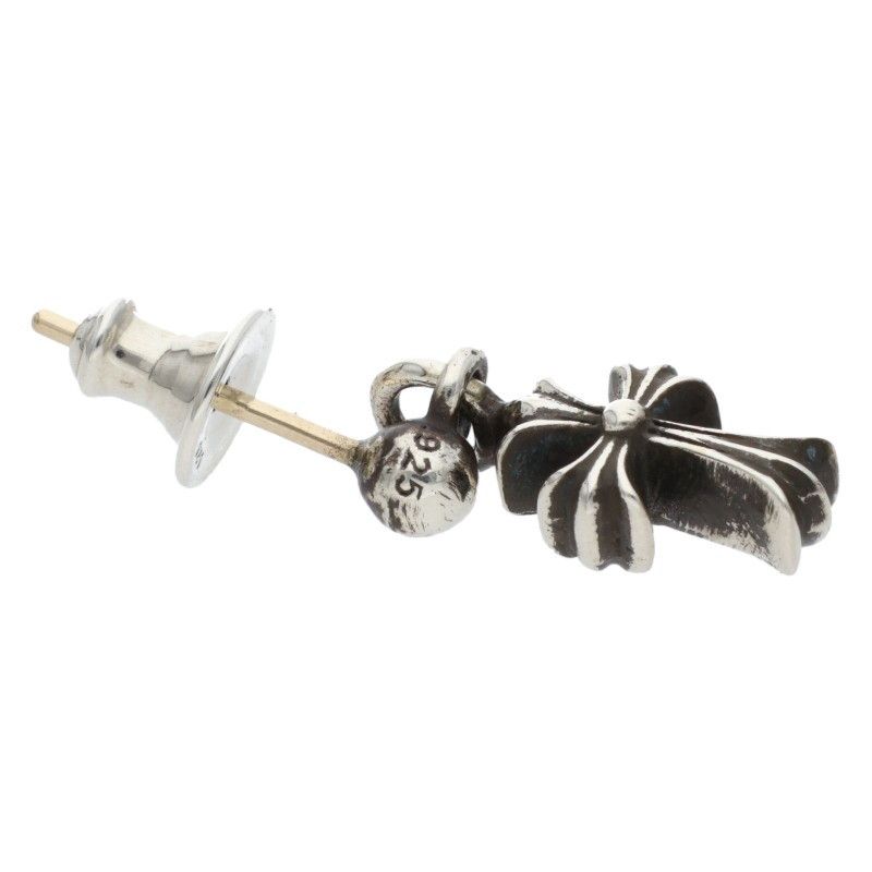 Chrome Hearts DRP STCK CH CRS/シルバーピアス クロムハーツ DRP STCK CH CRS/スタックCHクロスドロップ