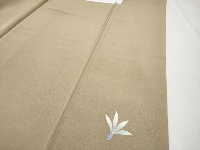 平和屋本店□極上 本加賀友禅作家 鬼島武司 訪問着 つくばね 空五倍子