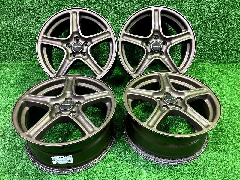 スバル SUBARU 純正 スバル純正 BP5 レガシィ 16ｲﾝﾁ 7J 5穴 4本 100 50