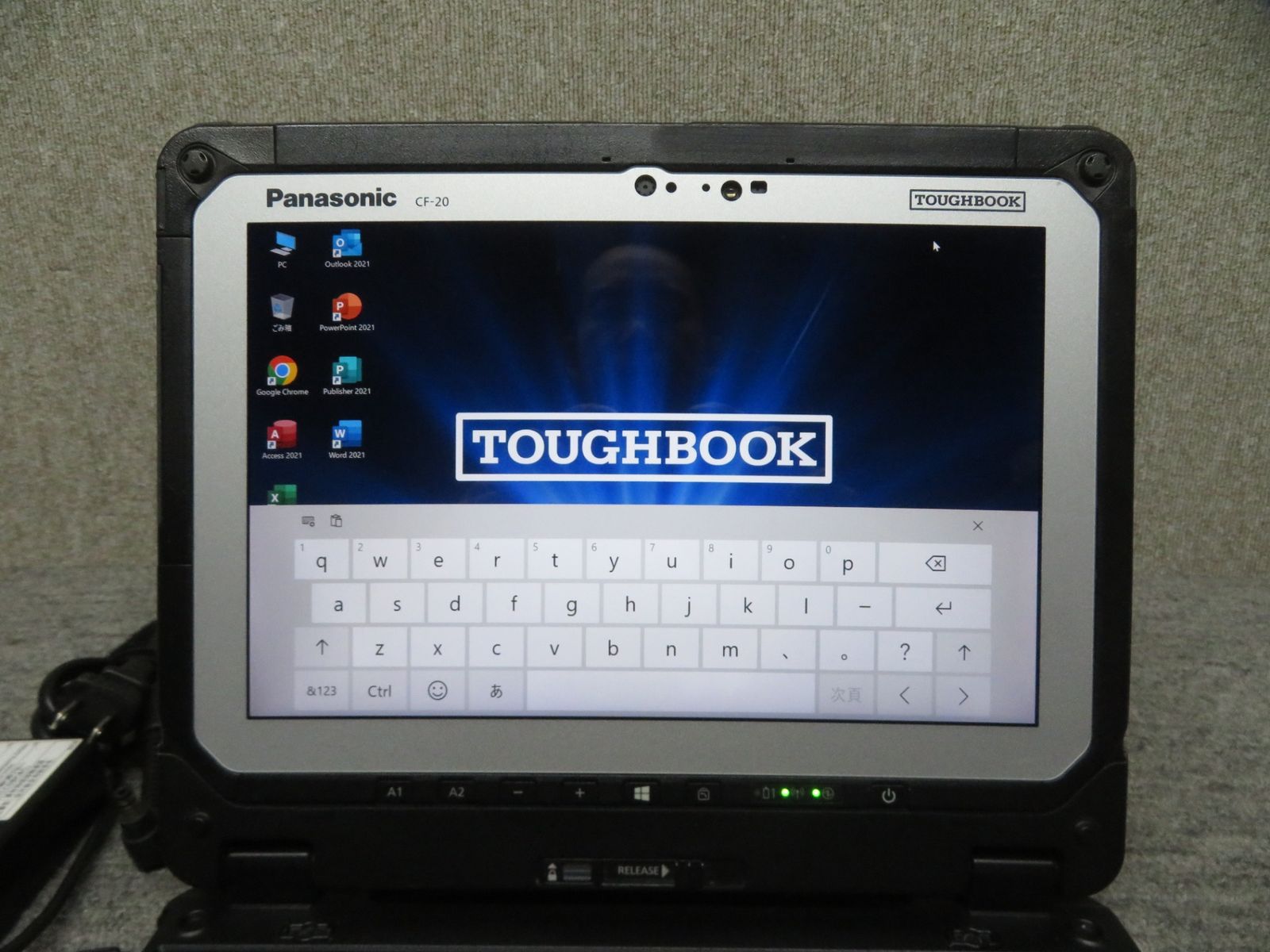 業務・現場仕事に最適・sim】Panasonic TOUGHBOOK CF-20/ 10.1型