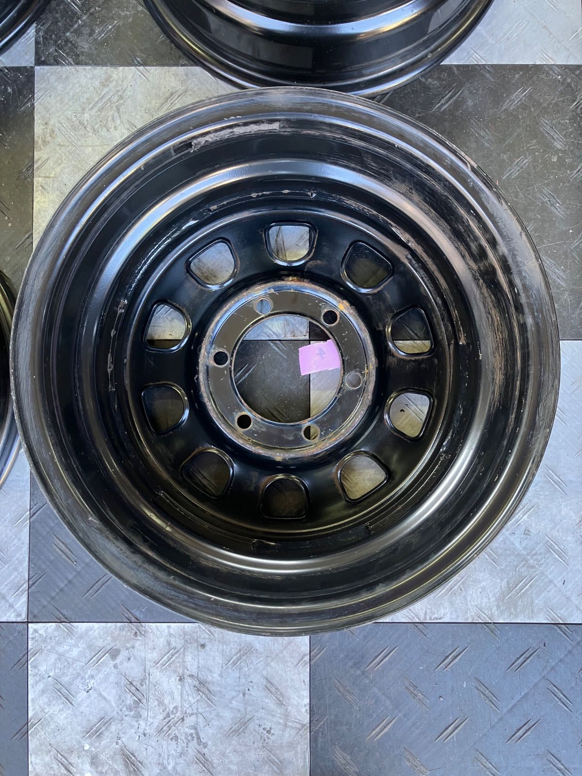 デイトナ ブラック 16インチ スチールホイール 16x6.5J 139.7 6H ＋35 
