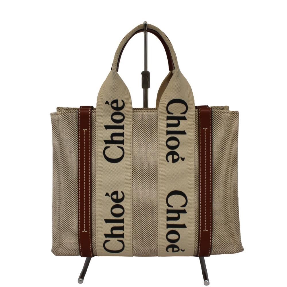 □Chloe【クロエ】Woody スモール トートバッグ A24-931 - メルカリ