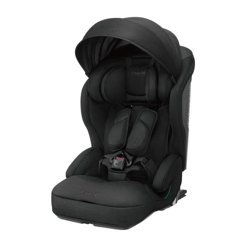 コンビ ISOFIX固定 チャイルド-amp-ジュニアシート 1歳頃から11歳頃まで ジョイトリップ アドバンス premium R129 エッグショック SB ブラック サンシェード搭載 モ