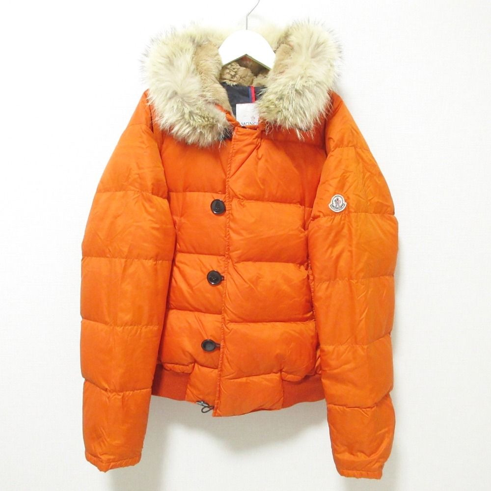 MONCLER - MONCLER ブルガリ リアルファー ダウンジャケット Y2K