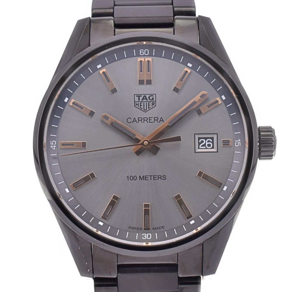 タグホイヤー TAG HEUER WAR1113.BA0602 カレラ デイト クォーツ メンズ K 142799