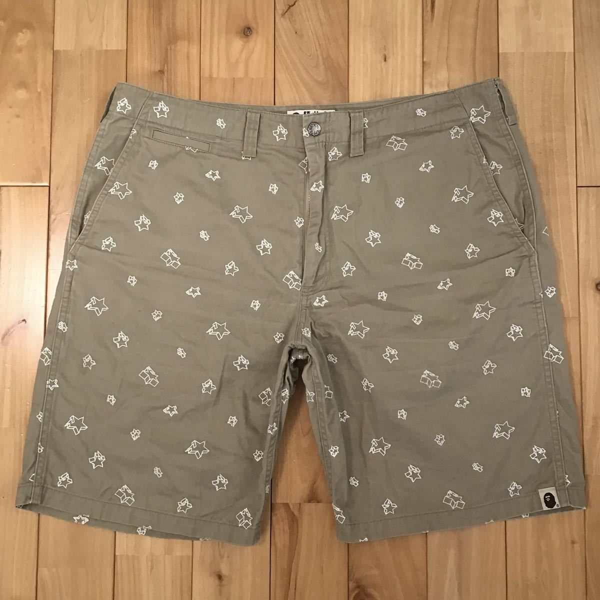 ☆蓄光☆ XL BAPESTA ハーフパンツ a bathing ape bape sta shorts  