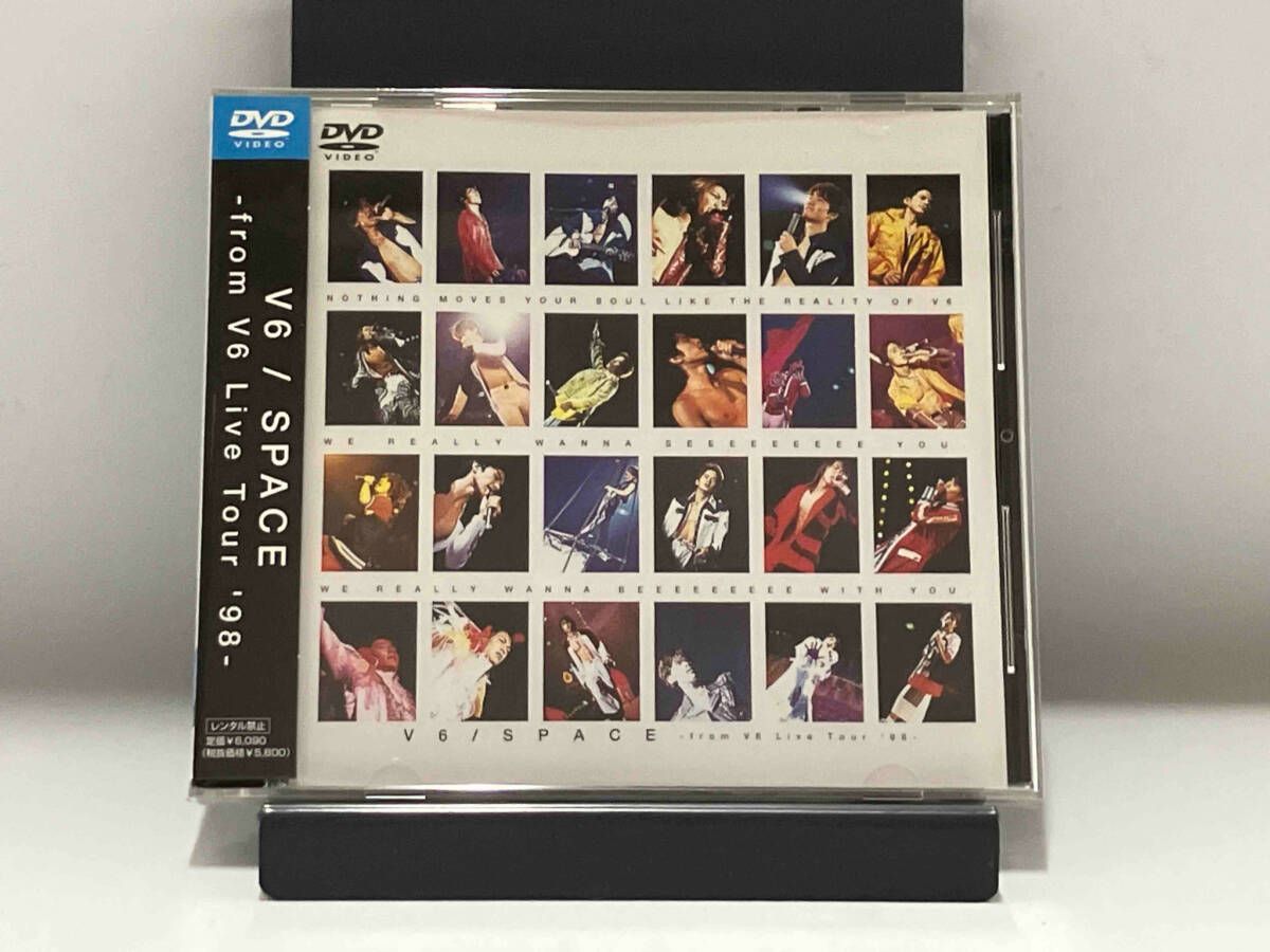 帯あり】 DVD SPACE-from V6 Live Tour ′98- - メルカリ
