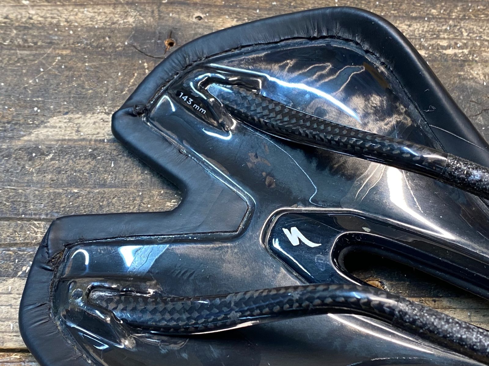 IR714 スペシャライズド SPECIALIZED S-WORKS TOUPE サドル 黒 143mm