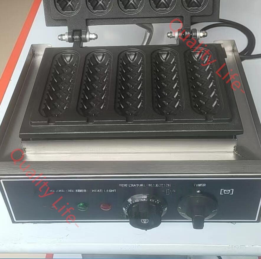 電気 スティックワッフル ワッフルメーカー 5個焼き 単相１0０V 業務用 厨房機器 飲食店 WWW_KANDAIZUMI_COM