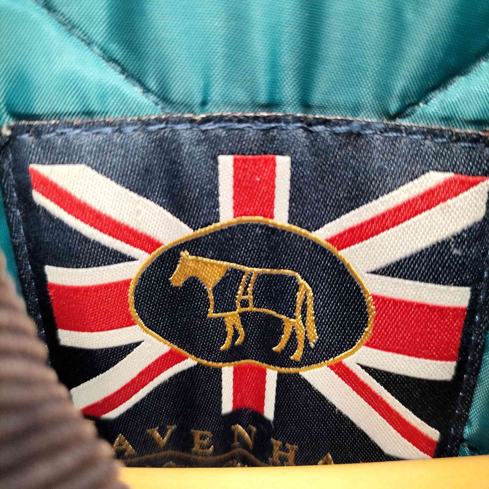 ラベンハム LAVENHAM 英国製 襟コーデュロイ キルティング