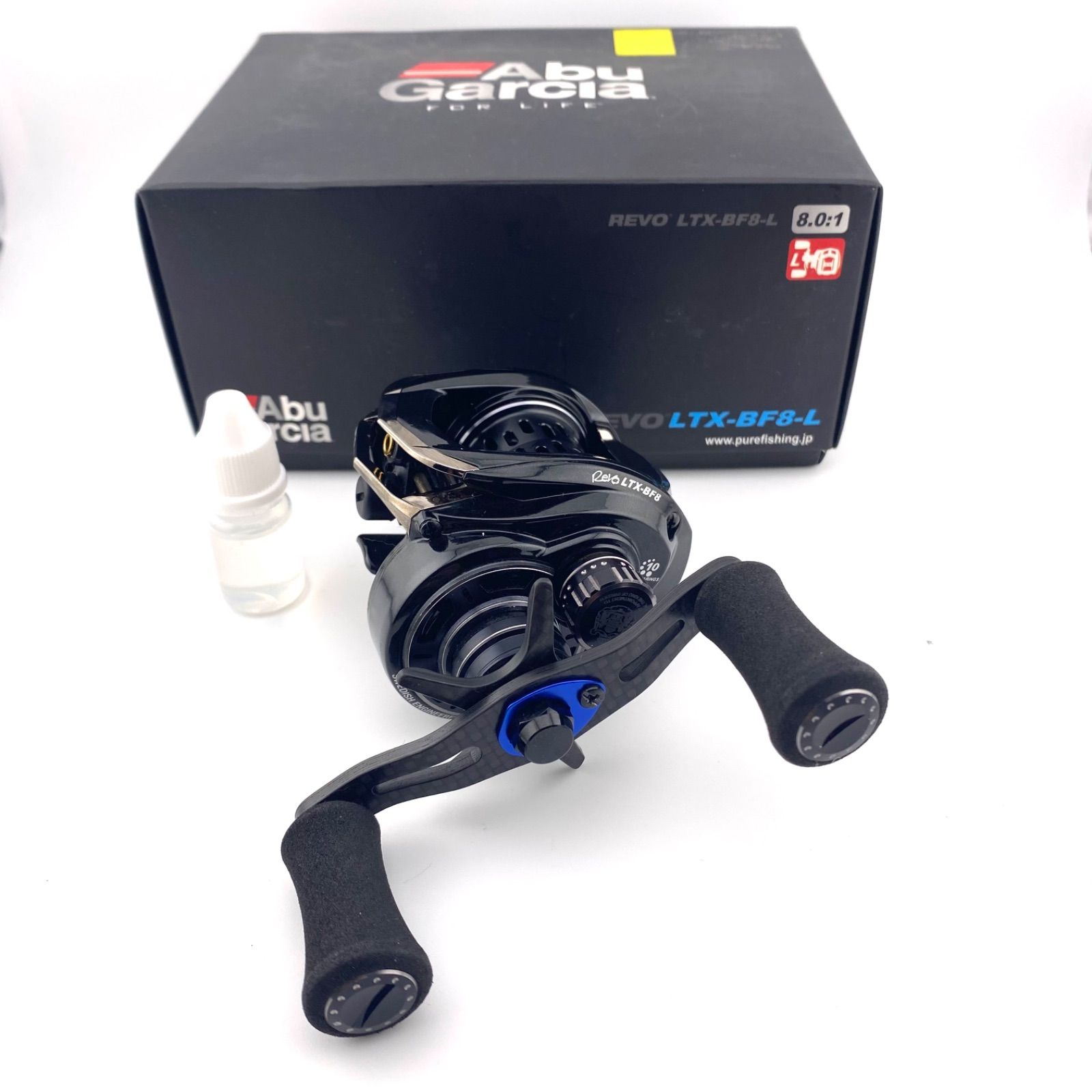 Abu LTX-BF8-L KTFスプール　純正スプール付き Abu LTX-BF8-L KTFスプール 純正スプール付き リール REVO スプールの