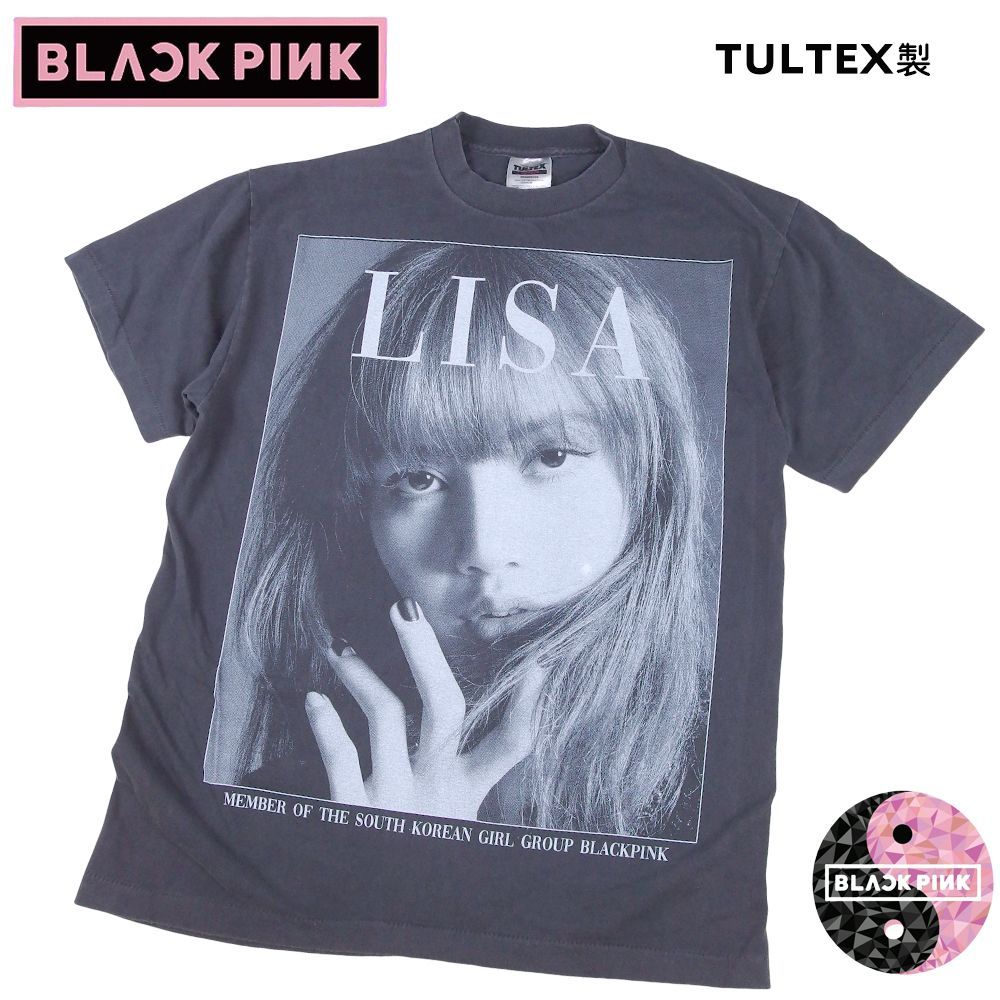 BLACKPINK LISA 韓国限定 ポップアップ 白 Tシャツ L サイズ BLACKPINK LiSA ポップアップ Tシャツ Lサイズ - メルカリ