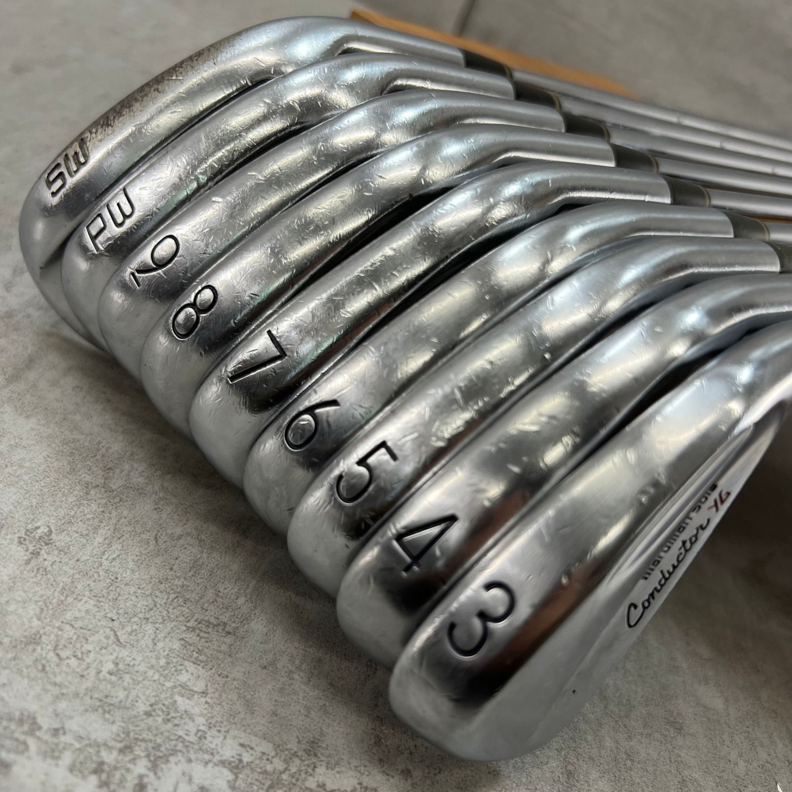 Maruman - maruman　マルマン　Conductor　コンダクター　メンズゴルフ　アイアン9本セット　スチール　S400　右利き用　マッスルバック maruman マルマン Conductor コンダクター メンズゴルフ