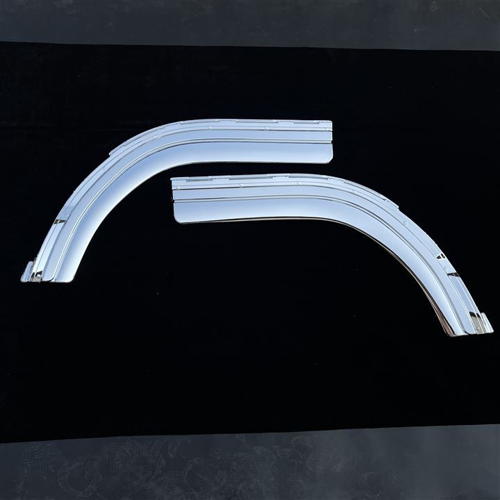 Chrome Truck Parts 三菱 ふそう 20キャンター ジェネレーションキャンター ブルーテックキャンター メッキ フロントフェンダー 標準車 左右セット(フロントフェンダー)