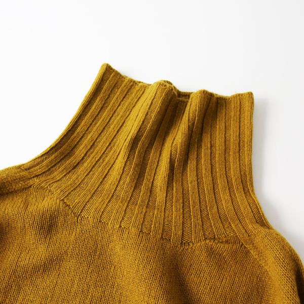 美品 2019SS MARGARET HOWELL マーガレットハウエル WIDE ROLL NECK