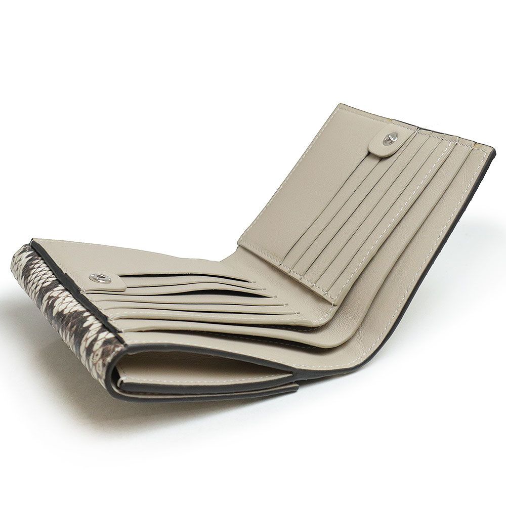 フェンディ ピーカブー セレリア 二つ折り財布 パイソン エキゾチック  