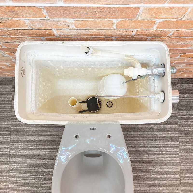 中古品】【美品】 TOTO トイレ 洋式便器 (床下排水) 排水芯530mm